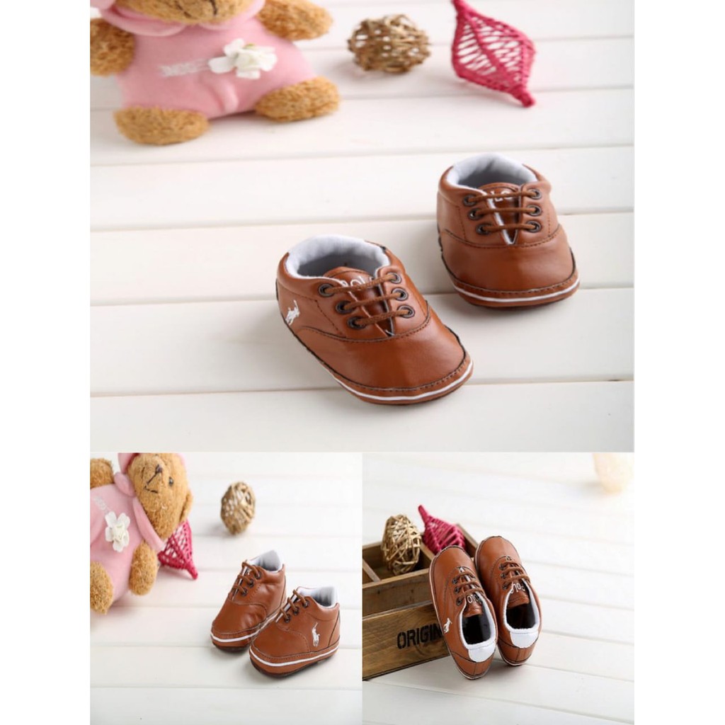 Sepatu Bayi Laki Laki Prewalker Choco Polo