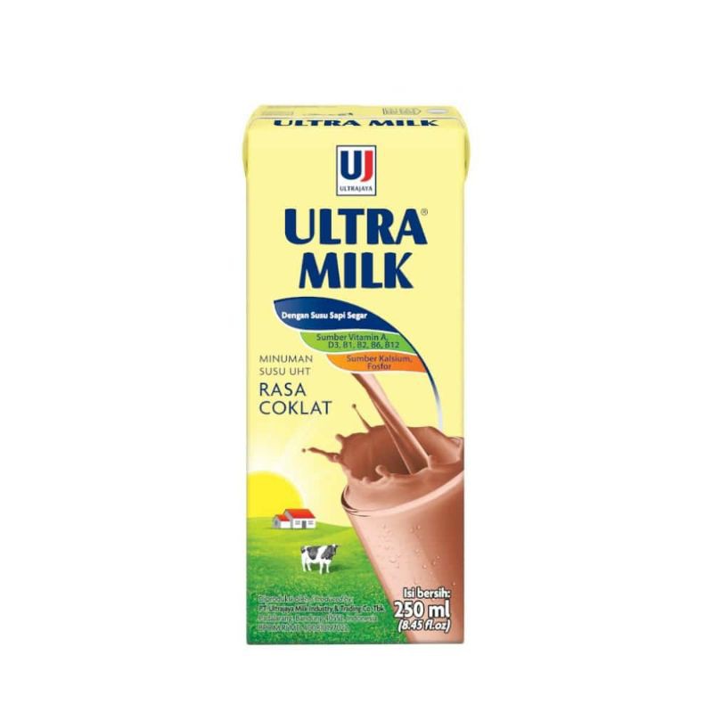 

Ultra milk coklat 250ml