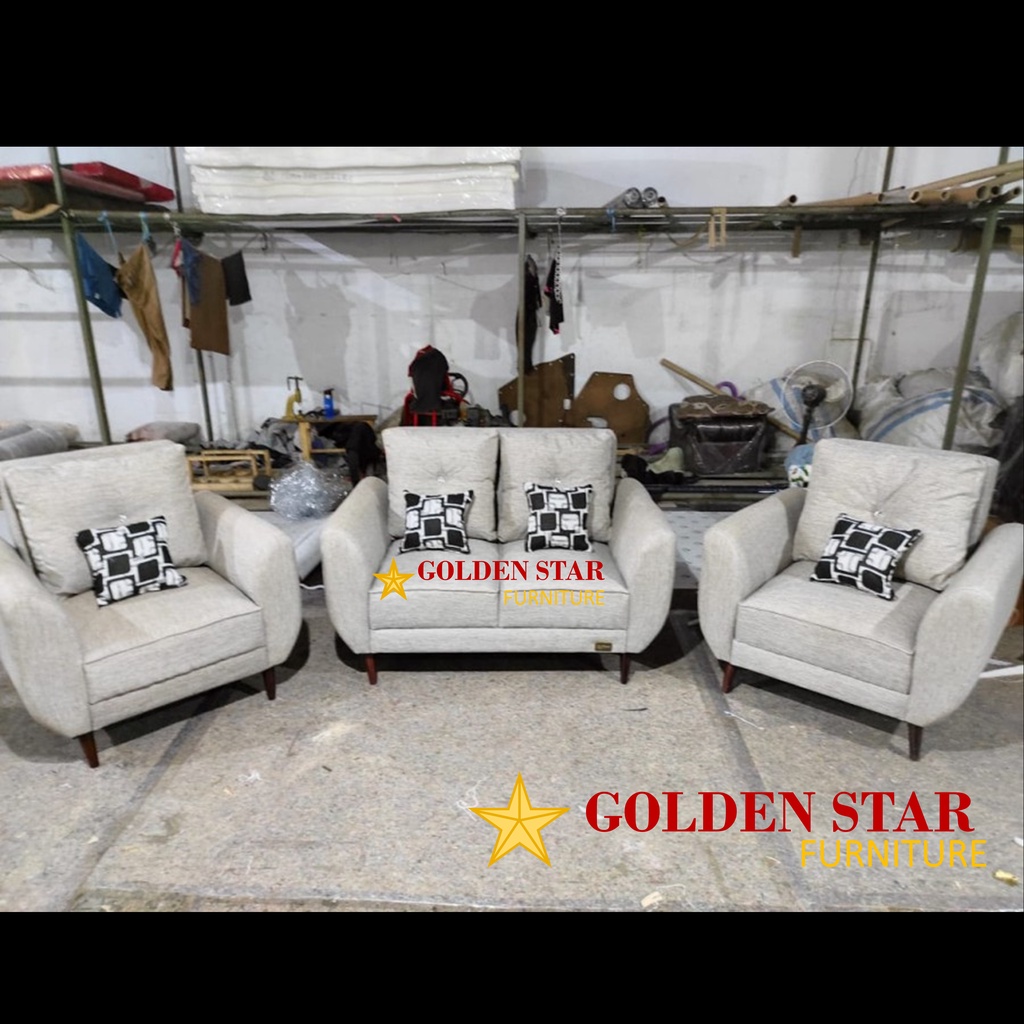 Sofa Kursi tamu 211 Scandinavian Kain Minimalis