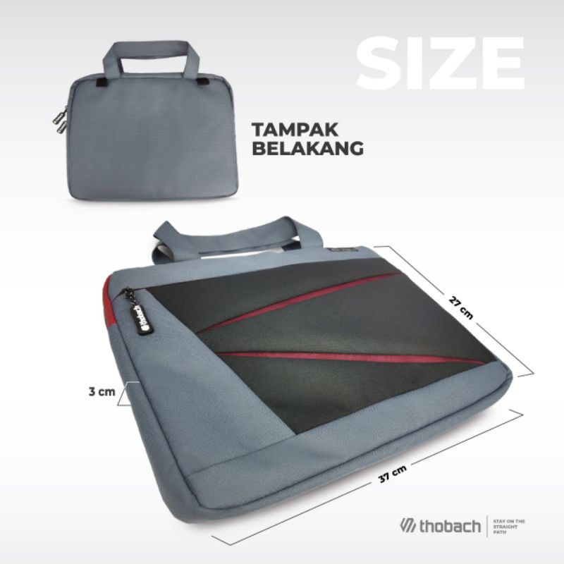 THOBACH-LAPTOP BAG WATERPROOF BLITZ TAS LAPTOP SELEMPANG