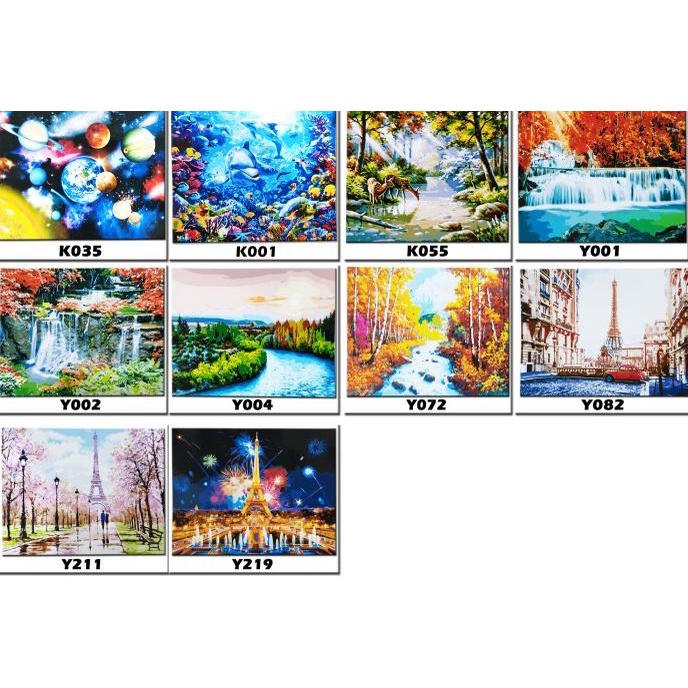 

BAYAR DITEMPAT PROMO METH 40X50CM PAINT BY NUMBER PAINTING BY NUMBERS DIY LUKISAN ART/CAT AKRILIK SET/CAT AKRILIK SET 24 WARNA/CAT AKRILIK PASTEL/CAT AIR/CAT AIR LUKIS SET/CAT AIR GIOTTO/KUAS LUKIS 1 SET/KUAS LUKIS KECIL/KUAS LUKIS LENGKAP/KANVAS