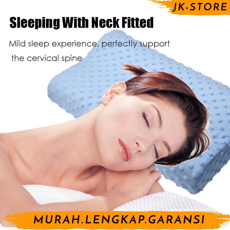 Grab Medan BANTAL LEHER Bantal Orthopedic Memory Foam Slow Rebound -JK-STORE