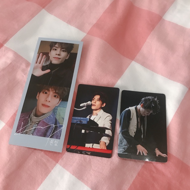 Day6 Wonpil Pc Photocard Moonrise, Youth DVD, Entropy Binder
