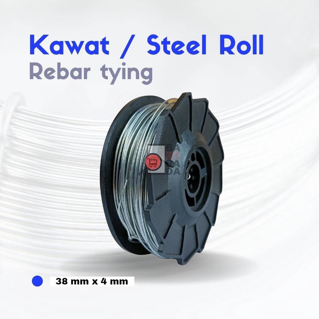 Steel Kawat Untuk Mesin Alat Rebar Tying Tire Wire Roll Machine - kawat murah surabaya