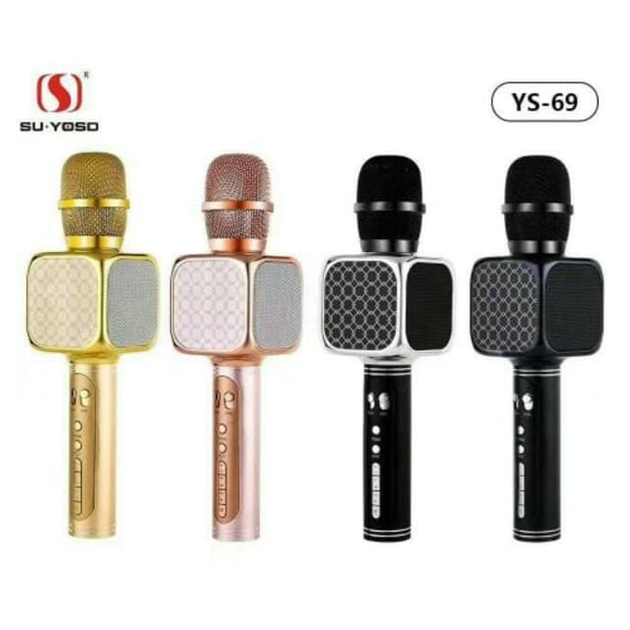 Jual Mic karaoke bluetooth yosu YS69 / Microphone bluetooth karaoke