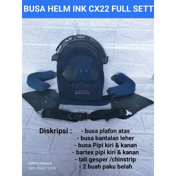 [COD] SPON HELM INK CX22 FULL SETT KUALITAS SEPERTI ORI