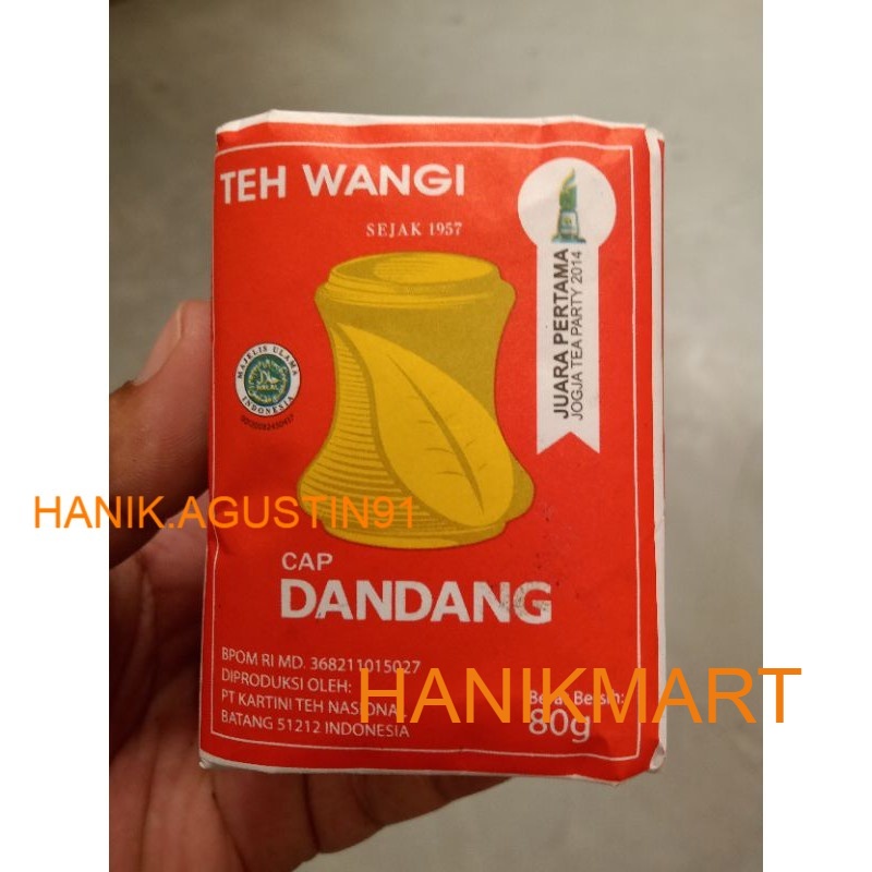 

Teh Dandang Merah 40Gr Teh Tubruk Wangi HM91