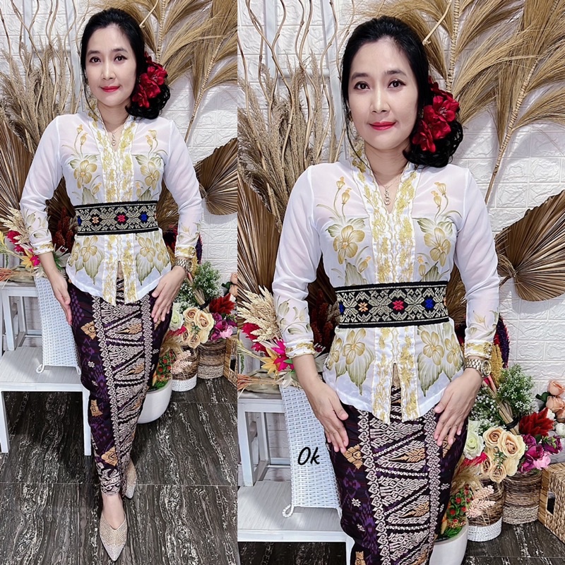 kebaya jadi lukis