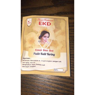 Masker Herbal / Masker Putih Kulit Kering EKD | Shopee