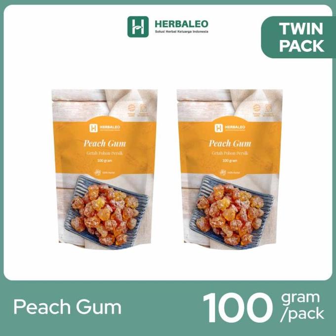 

TERBARU TWINPACK - HERBALEO PEACH GUM 100 GRAM ( GETAH POHON PERSIK ) BERKUALITAS