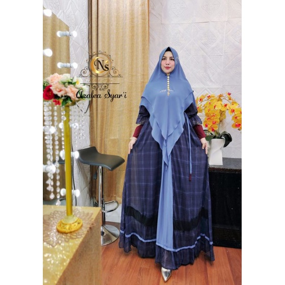 AZLEA SYAR'I BRAND NAIS SYAR'I/GAMIS SYAR'I SUPER MURAH/GAMIS KEKINIAN/SETKHIMAR