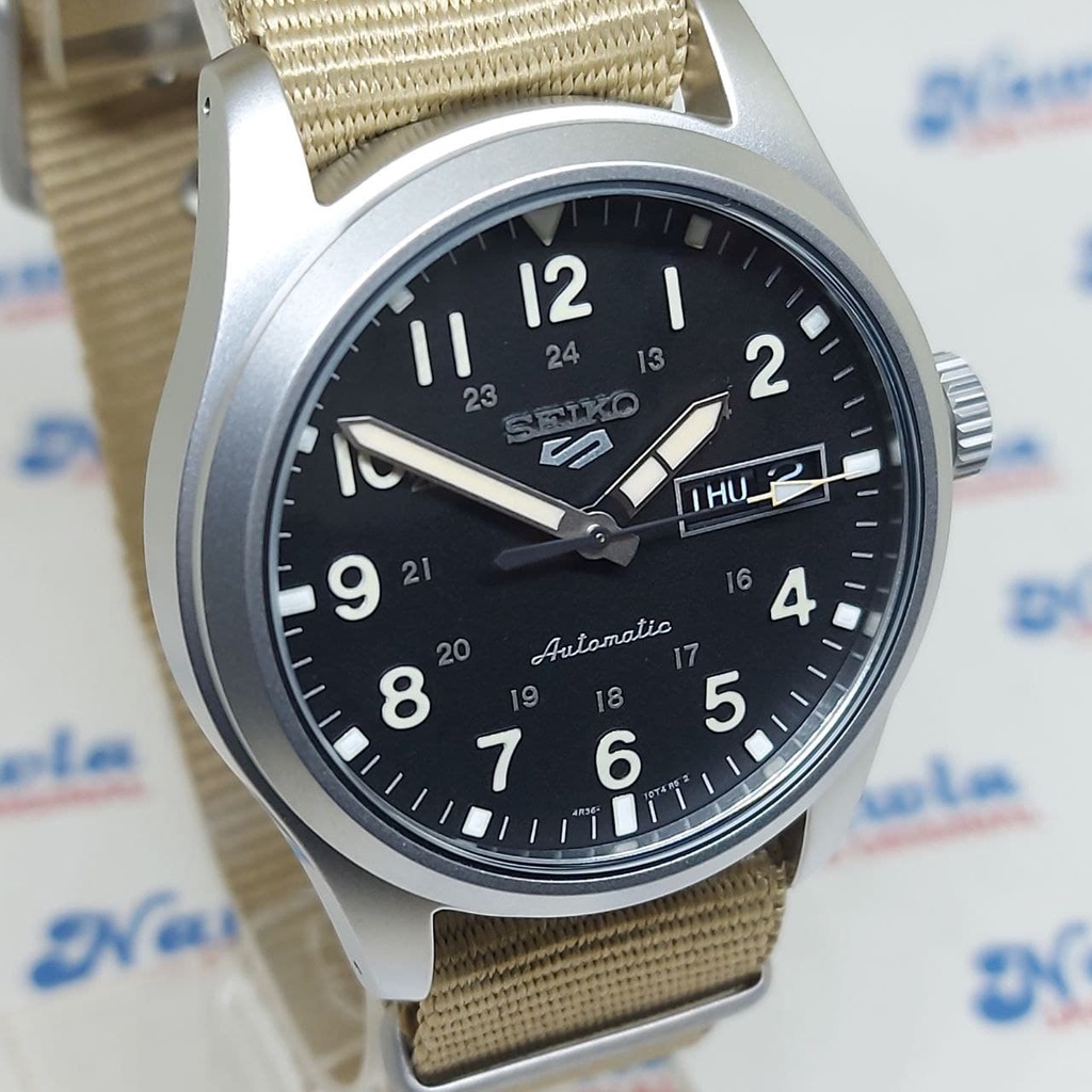 Seiko 5 Sports SRPG35K1 Automatic Beige - Jam Tangan Pria SRPG35
