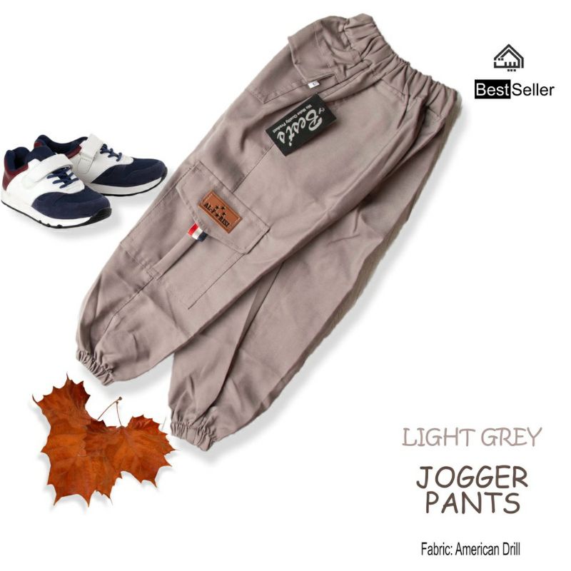 (Ready✓)Celana jogger Anak//celana Cargo Unisex usia (1-9 Tahun)