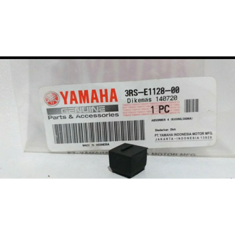 KARET BLOK ABSORBER 4 RX KING ASLI ORI YAMAHA 3RS E1128 00