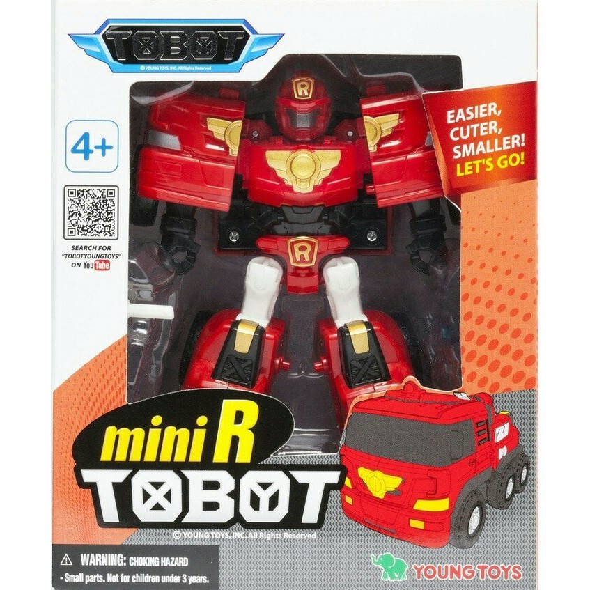 Dijual Youngtoys Tobot Mini R Transforming Robot Car Limited