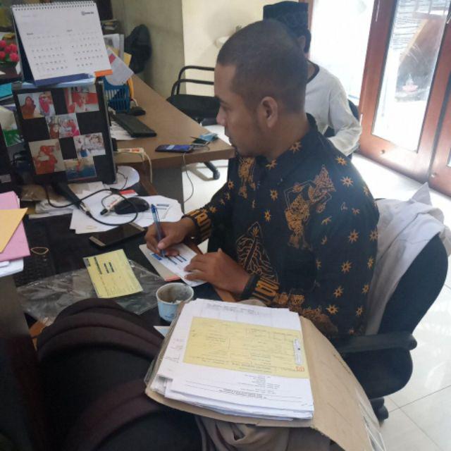 Batik Solo Mandala Hijau Kemeja Pria Full Furing Katun Primisima