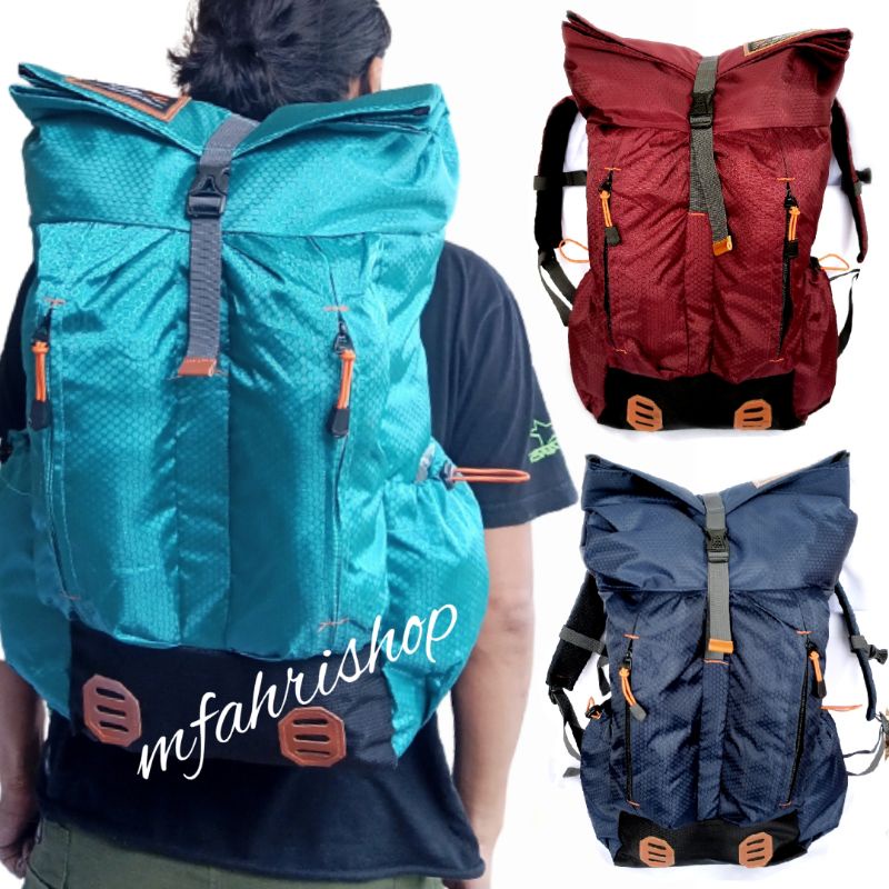 tas laptop rolltop elbrus outdoor backpack