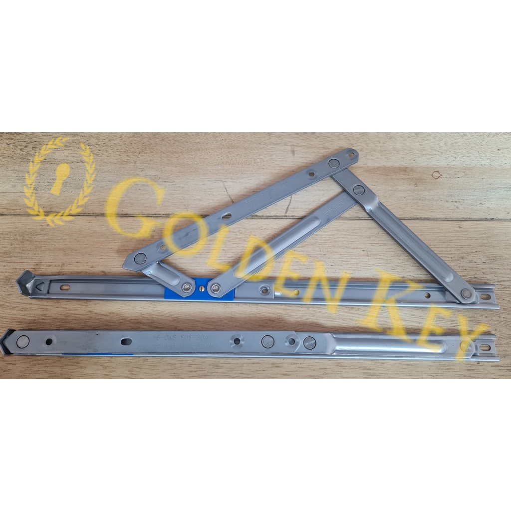 Engsel Jendela Casement Dekson Dekkson Top Hung FS HD T 250 T250 28 Inch Friction Stay Deluxe 304