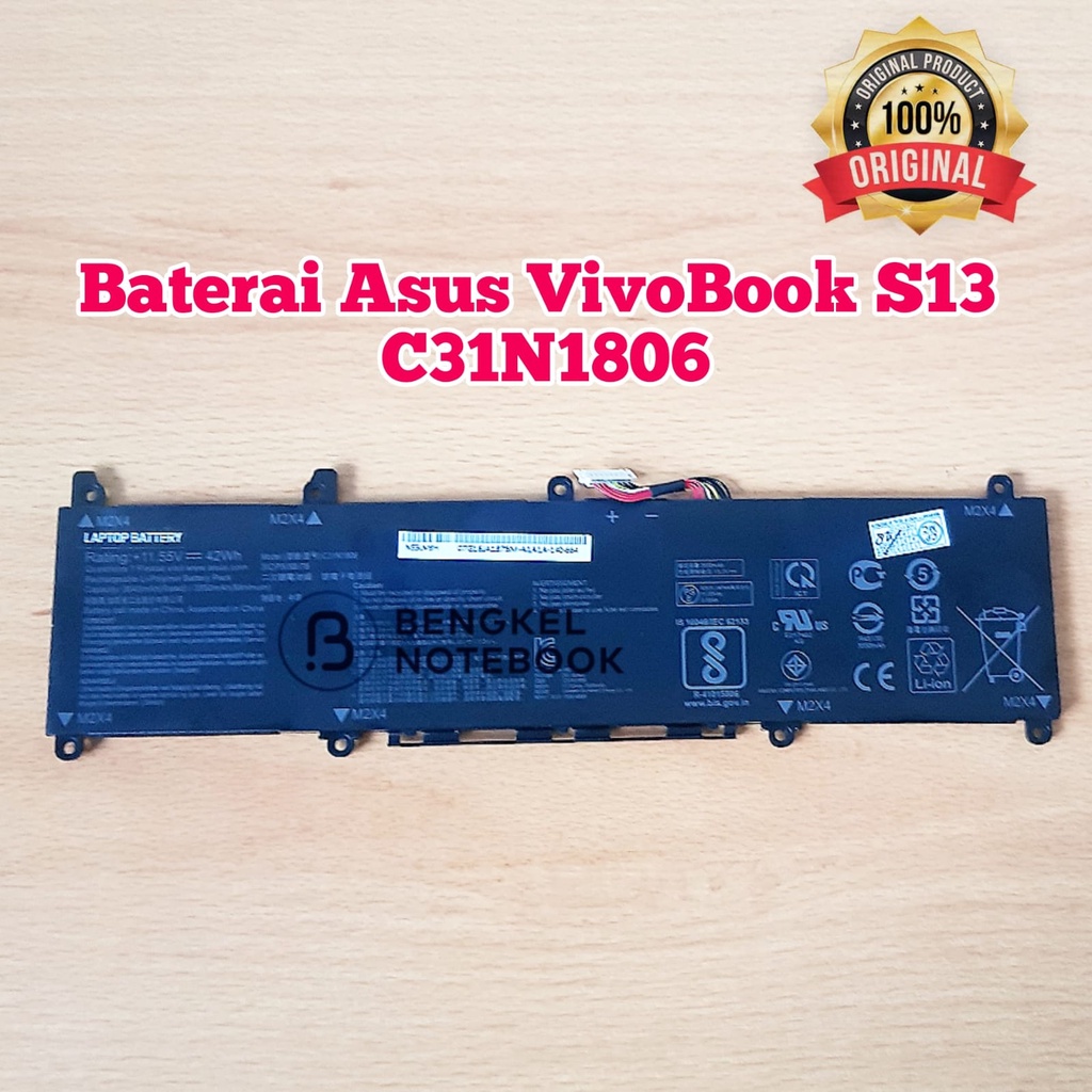 Baterai ASUS VivoBook S13 X330 S330 X330FA X330FL S330FN K330 C31N1806