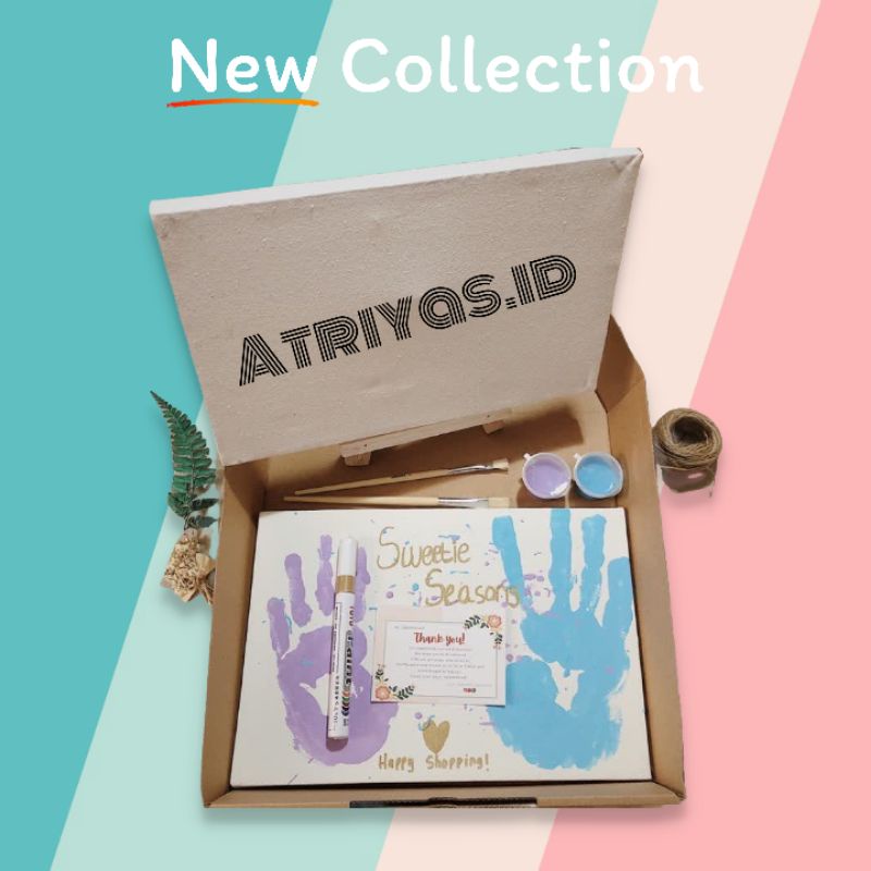 

DIY Painting Kit ( sudah dengan wooden easel)