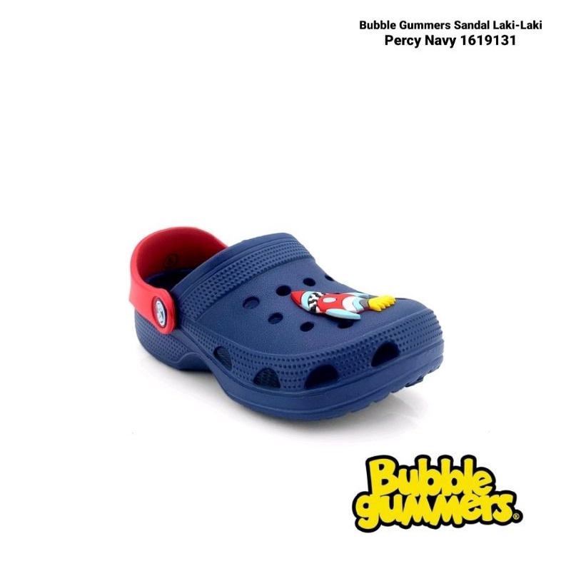 Bubble Gummers Sandal Laki-Laki Percy Navy 1619131