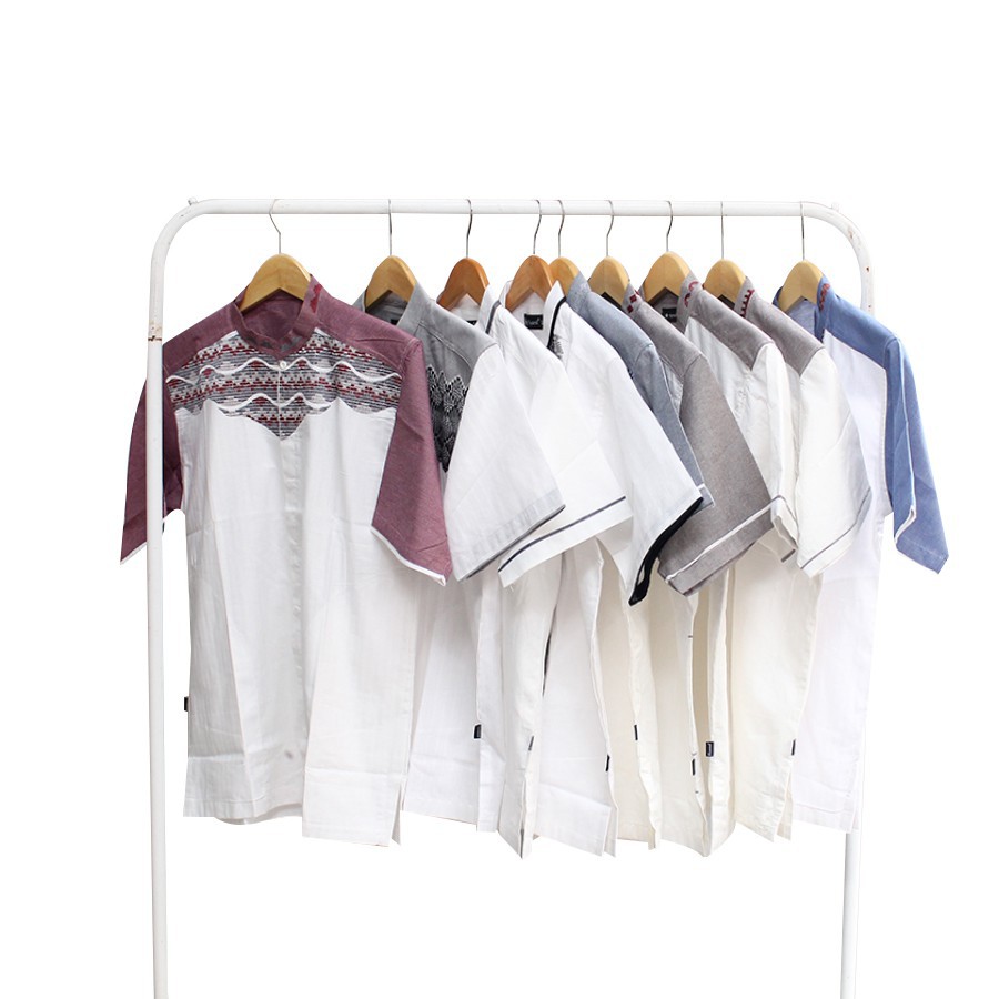 Baju Koko | Kemeja Koko Gaul Pria Branded Muslim Terbaru Harga Grosir Murah Original Real Pict