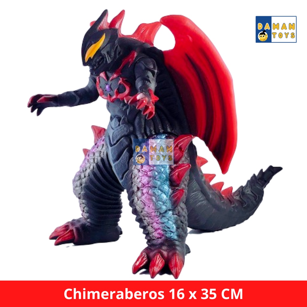 Mainan Monster Ultraman Orb R/B Ultra Kaiju gomora maga orochi  Dark Grimdo Arch Belial Tsurugi Demaga Dx Rogusite Mainan Anak laki laki kado cowok