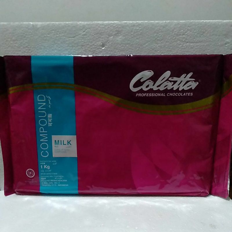 

colatta compound milk| coklat blok |dikemas per batang