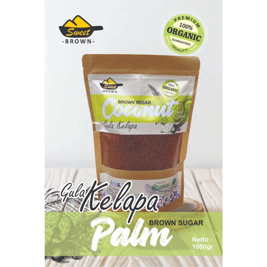 

Sweet Brown Gula Kelapa Semut Organik 250g
