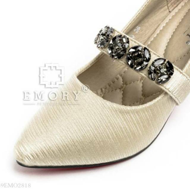 GIBD SEPATU HAK 39EMO 2818 EMORY Goldy SEPATU HIGH HEELS WANITA FASHION IMPORT GALERI INTAN BATAM