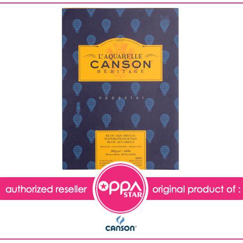 

Gilaa!!! Canson Heritage Cold Pressed 23X31 12S 300G - Kertas Gambar Watercolor Terbatas