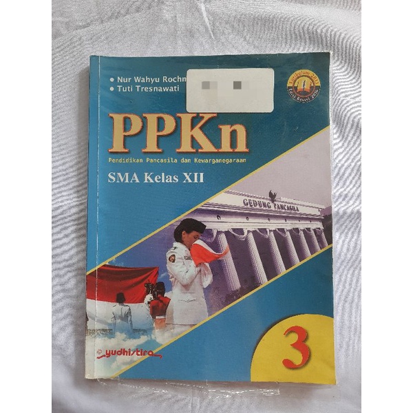 Buku PPKn Kelas 12 Yudhistira