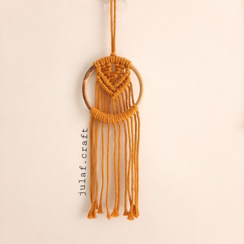 Mini dream catcher/ macrame dream catcher