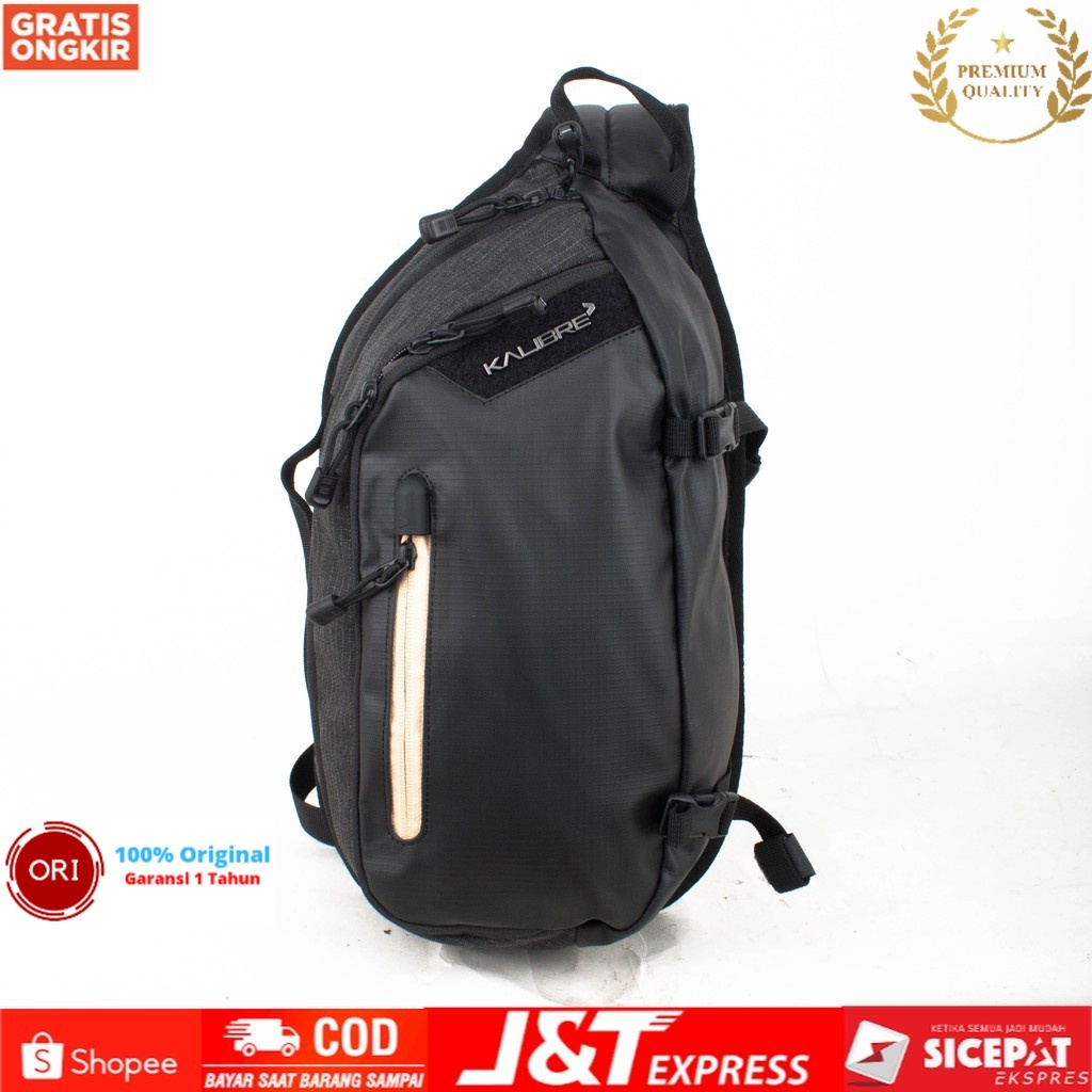 SLING BAG PRIA SELEMPANG TAS TRAVELING HANGOUT OUTDOOR ORIGINAL MK921137066 - ZECCOLECTION
