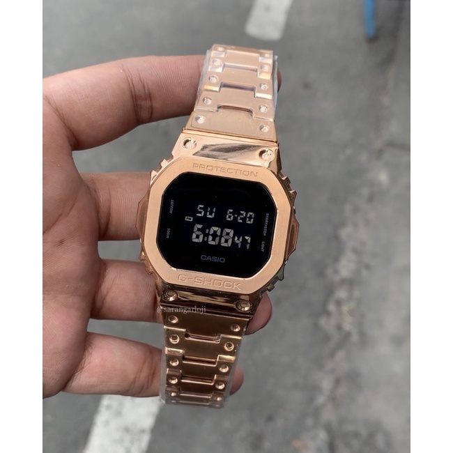 Casio G-Shock DW-5600 Custom Stainless