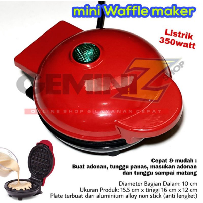 Mini Waffle Maker Electric