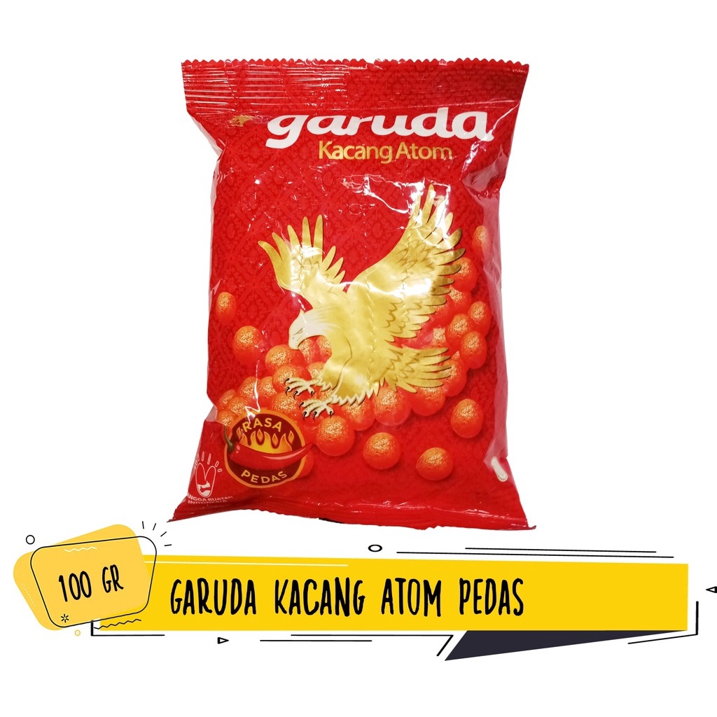 

Garuda Kacang Atom Pedas 100 Gram