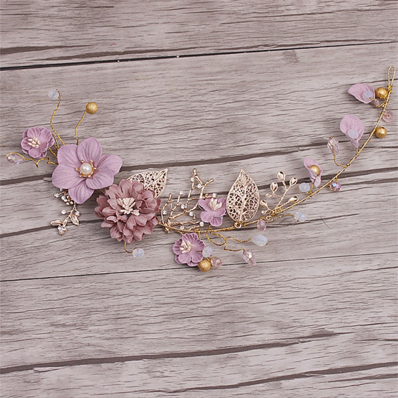 Siy Mahkotatiara Rambut Bahan Alloy Handmade Untuk Pernikahanpengantin Wanita