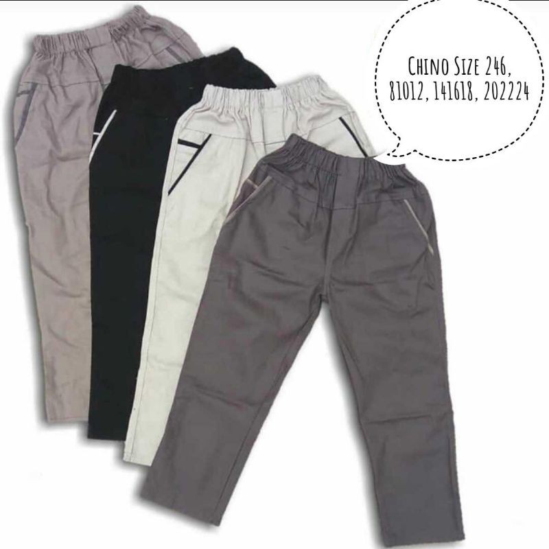 PROMO !! PILIH WARNA 1thn s/d 15thn CELANA CHINO ANAK PANJANG UMUR TERMURAH