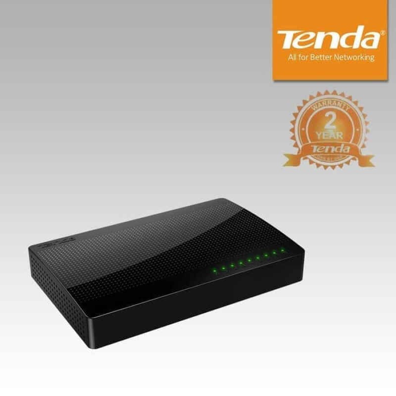 TENDA SG108 : Desktop Switch Hub Gigabit Tenda SG108 SG-108 8 Port Gigabit 10/100/1000 Mbps