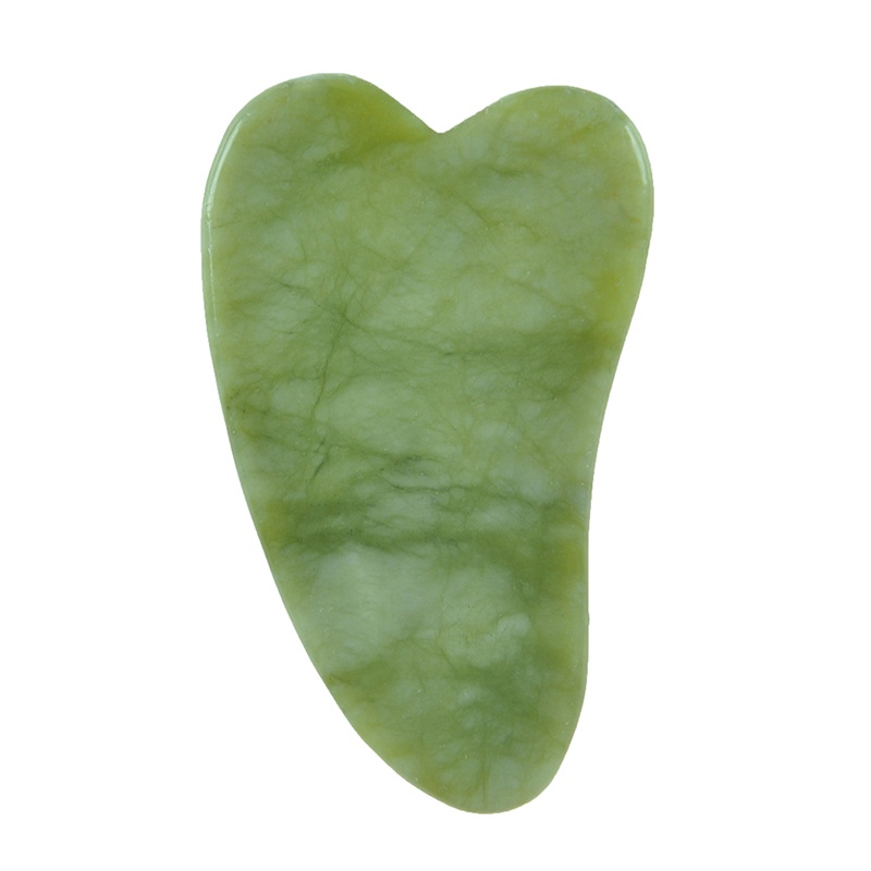 (LUCKID) Alat Pijat Gua Sha quartz Alami Untuk Wajah / Tubuh / spa