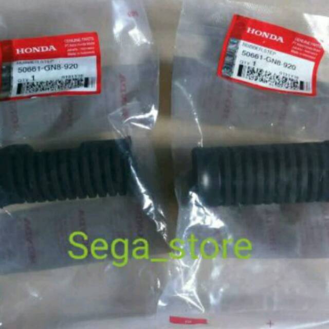 Karet footstep barstep depan honda astrea star prima grand legenda kirana supra x 125 karisma ori or