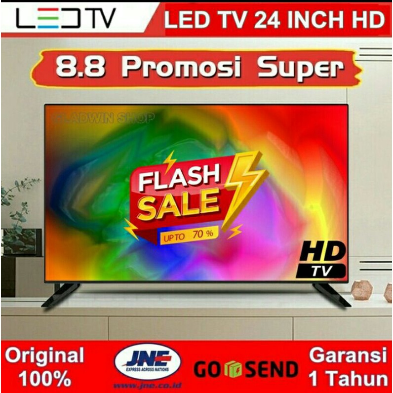Weyon TV LED 24 inch Televisi Bisa Buat Monitor cctv Dan Komputer