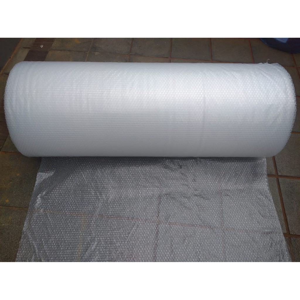 Bubble Wrap Warna Putih Bening Bahan Tebal Kualitas Tinggi Ready Stok