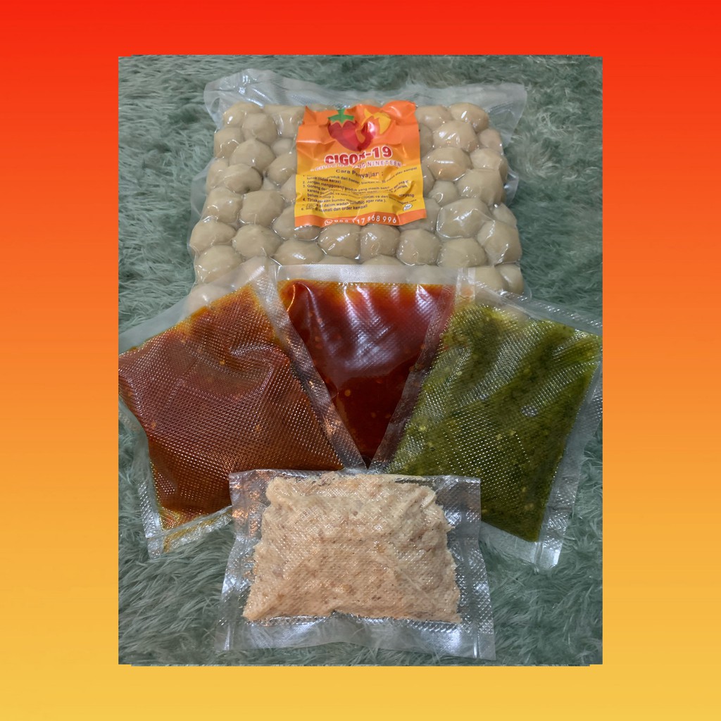 

CILOK GORENG VAKUM NINETEEN (CIGOR-19) isi 120 buah cilok