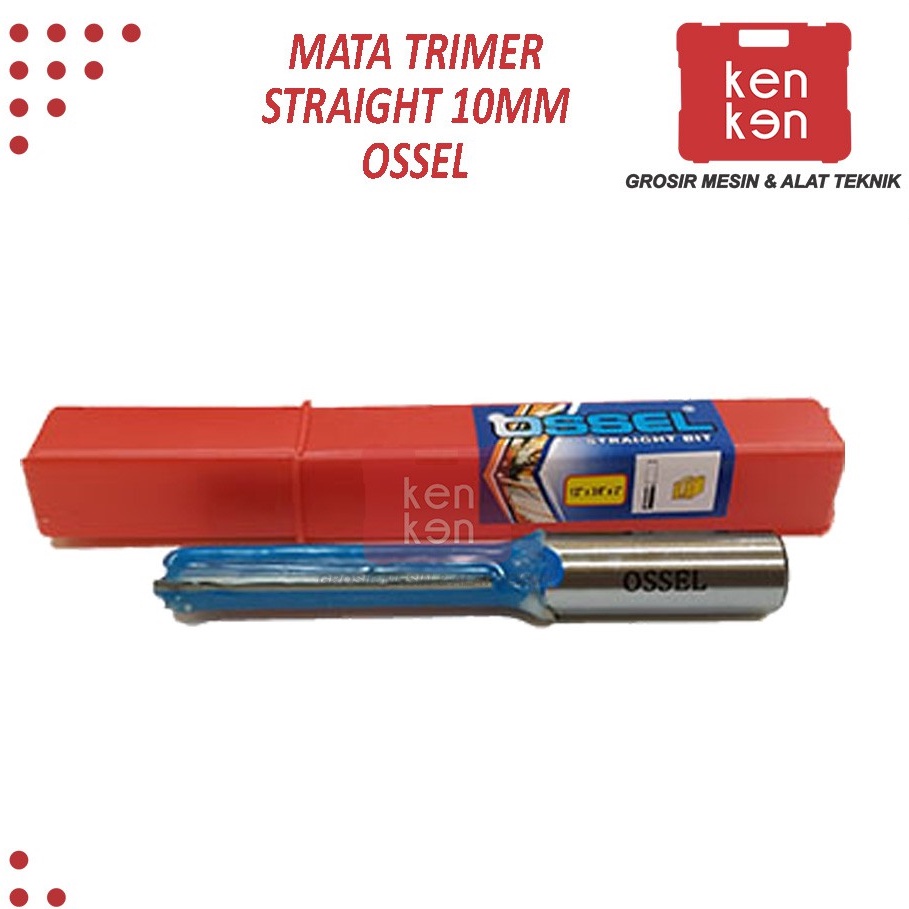 Ossel - Mata Router Trimmer Bit Straight – Pisau Profil Kayu Lurus Carbide untuk Mesin Trimmer & Rou