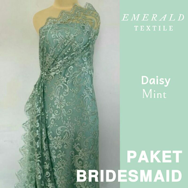 Paket Bridesmaid Spesial Package / Seragam Keluarga /Lamaran / Wisuda / Paket Bridesmaid By Emerald Textile