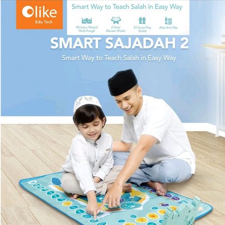 Olike Smart Sajadah VERSI 2 / Edu Toys / Sajadah Pintar