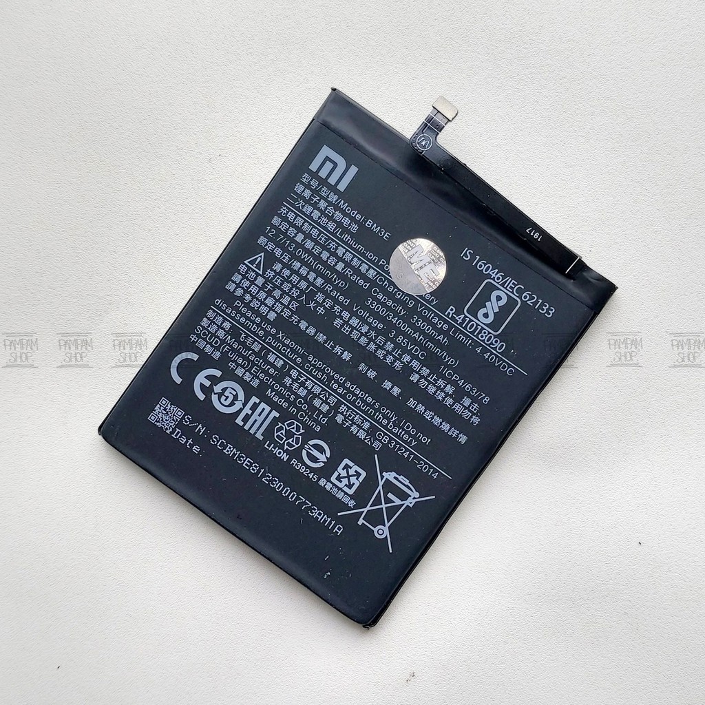 Baterai XiaoMi BM3E Mi8 Mi 8 Original OEM Batre Batrai Battery Hp Xiao Mi BM 3E