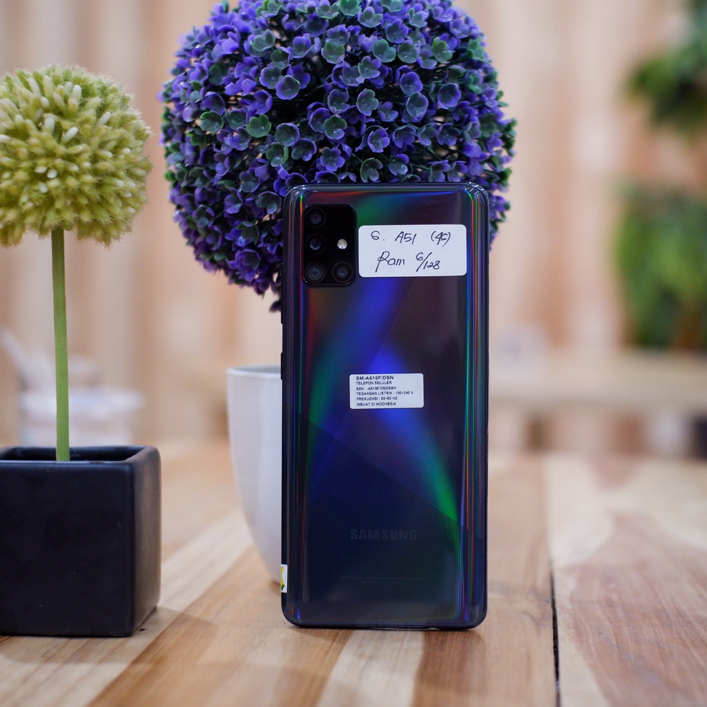 Samsung A51 RAM 6/128 8/128 Termurah FULLSET - Hp Bekas Second-1